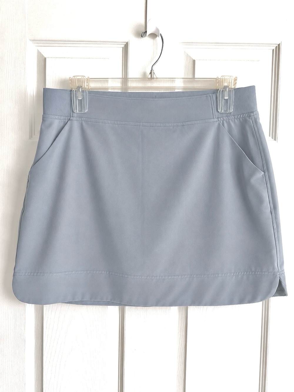 32 Degrees Cool Women's Light Blue-Gray Skort Skirt-Sz L